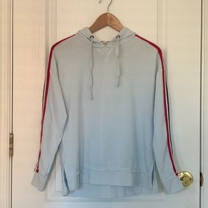 Very Light Blue Thin Hoodie